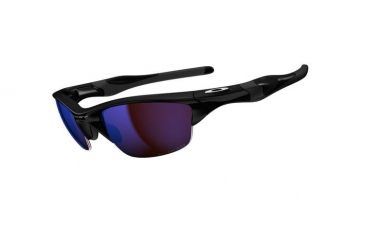 Image of Oakley Half Jacket 2pt0 Polished Black Frame w/ G30 Iridium Polarized Lenses Men's Sunglasses OO9144-05