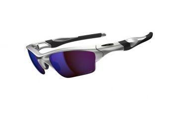Image of Oakley Half Jacket 2pt0 XL Silver Frame w/ G30 Polarized Lenses Men's Sunglasses OO9154-06