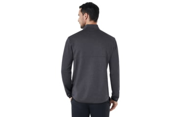 Image of Oakley Half Zip Golf Fleece - Mens, Forgediron Dk Htr, Extra Large, 461662-25B-XL