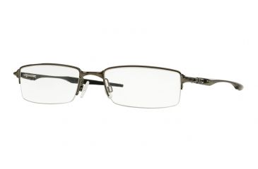 Image of Oakley Half Shock Bifocal Prescription Eyeglasses 311904-55 - Brushed Chrome Frame