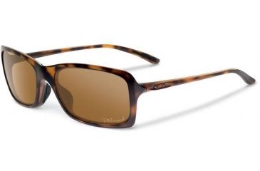 Image of Oakley Hall Pass Sunglasses, Bronze Polarized Lens, Tortoise Frame OO9203-02