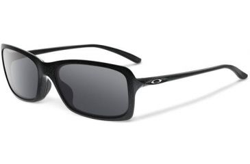 Image of Oakley Hall Pass Sunglasses, Black Iridium Lens, Metallic Black Frame OO9203-05