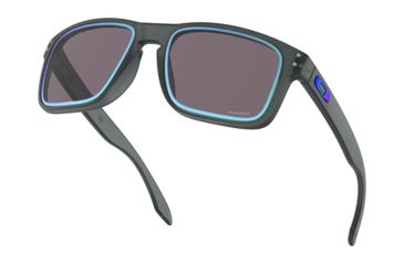 Image of Oakley Holbrook A OO9244 Single Vision Prescription Sunglasses, 56mm, Matte Crystal Black, OO9244-924439-56-SV