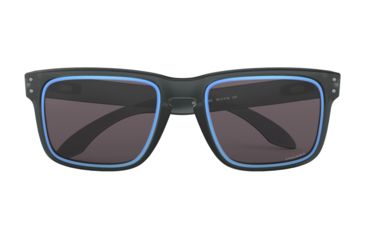 Image of Oakley Holbrook A OO9244 Single Vision Prescription Sunglasses, 56mm, Matte Crystal Black, OO9244-924439-56-SV