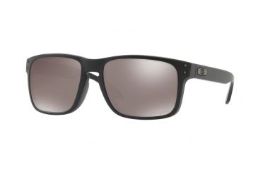 Image of Oakley Holbrook A OO9244 Single Vision Prescription Sunglasses OO9244-924425-56 - Lens Diameter 56 mm, Frame Color Matte Black