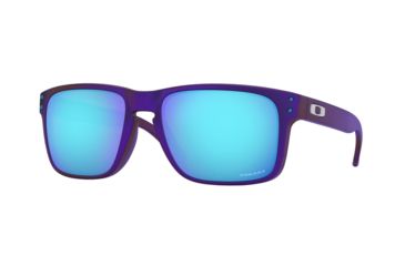 Image of Oakley Holbrook A OO9244 Single Vision Prescription Sunglasses, 56mm, Blue/Red Shift, OO9244-924443-56-SV