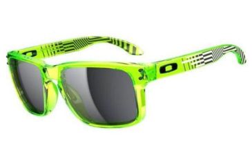 Image of Oakley Holbrook Deuce Coupe Sulphur Frame Progressive Rx Sunglasses OO9102-25