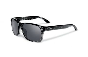 Image of Oakley Holbrook LX Mens Sunglasses, Grey Tortoise Frame, Black Iridium Lens OO2048-02