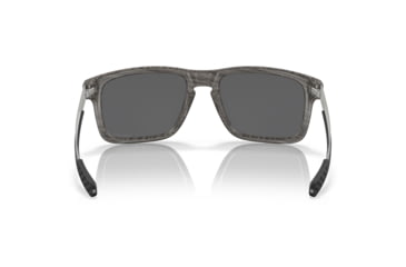 Image of Oakley HOLBROOK MIX OO9384 Sunglasses 938404-57 - Woodgrain Frame, Prizm Black Lenses