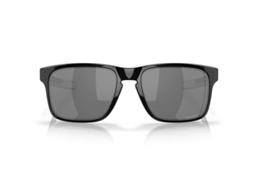 Image of Oakley HOLBROOK MIX OO9384 Sunglasses 938406-57 - Polished Black Frame, Prizm Black Polarized Lenses