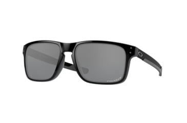 Image of Oakley HOLBROOK MIX OO9384 Sunglasses 938406-57 - Polished Black Frame, Prizm Black Polarized Lenses