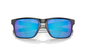 Image of Oakley HOLBROOK MIX OO9384 Sunglasses 938410-57 - Steel Frame, Prizm Sapphire Polarized Lenses