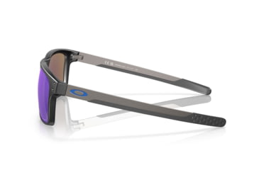 Image of Oakley HOLBROOK MIX OO9384 Sunglasses 938410-57 - Steel Frame, Prizm Sapphire Polarized Lenses