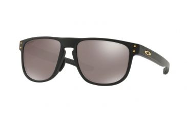 Image of Oakley HOLBROOK R A OO9379 Single Vision Prescription Sunglasses OO9379-937907-55 - Lens Diameter 55 mm, Frame Color Matte Black