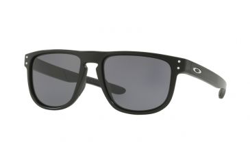 Image of Oakley HOLBROOK R OO9377 Progressive Prescription Sunglasses OO9377-937701-55 - Lens Diameter 55 mm, Frame Color Matte Black