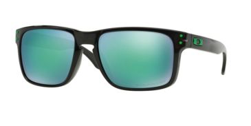 Image of Oakley Holbrook Progressive Rx Sun Glasses OO9102-910269-55 - Lens Diameter 55 mm, Frame Color Black Ink