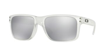Image of Oakley Holbrook Progressive Rx Sun Glasses OO9102-9102A2-55 - Lens Diameter 55 mm, Frame Color Matte Clear