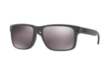 Image of Oakley Holbrook Progressive Rx Sun Glasses OO9102-9102B5-55 - Lens Diameter 55 mm, Frame Color Steel