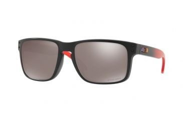 Image of Oakley Holbrook Progressive Rx Sun Glasses OO9102-9102D3-55 - Lens Diameter 55 mm, Frame Color Ruby Fade