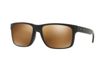 Image of Oakley Holbrook Progressive Rx Sun Glasses OO9102-9102D7-55 - Lens Diameter 55 mm, Frame Color Matte Black