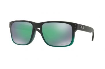 Image of Oakley Holbrook Progressive Rx Sun Glasses OO9102-9102E4-55 - Lens Diameter 55 mm, Frame Color Jade Fade