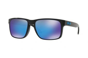 Image of Oakley Holbrook Progressive Rx Sun Glasses OO9102-9102F5-55 - Lens Diameter 55 mm, Frame Color Polished Black
