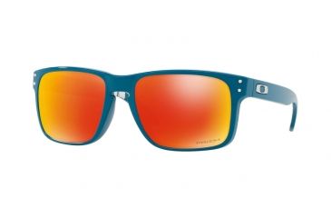 Image of Oakley Holbrook Progressive Rx Sun Glasses OO9102-9102G1-55 - Lens Diameter 55 mm, Frame Color Aero Balsam