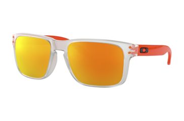Image of Oakley Holbrook Progressive Rx Sun Glasses OO9102-9102H5-55 - Lens Diameter 55 mm, Frame Color Crystal Clear