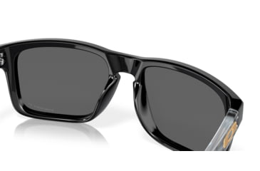 Image of Oakley Holbrook Sunglasses, Black Introspect, PRIZM Black Polarized, OO9102-Y755
