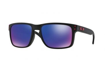 Image of Oakley HOLBROOK OO9102 Bifocal Prescription Sunglasses OO9102-910236-55 - Lens Diameter 55 mm, Frame Color Matte Black