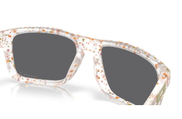 Image of Oakley Holbrook Sunglasses, Matte Clear Terrazzo, PRIZM Black Polarized, OO9102-AG55