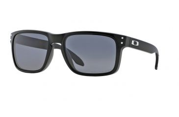 Image of Oakley HOLBROOK OO9102 Bifocal Prescription Sunglasses OO9102-910202-55 - Lens Diameter 55 mm, Frame Color Polished Black