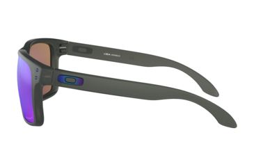 Image of Oakley HOLBROOK XL OO9417 Sunglasses 941710-59 - Polished Black Frame, Prizm 24k Polarized Lenses