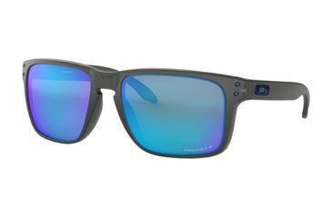 Image of Oakley HOLBROOK XL OO9417 Sunglasses 941710-59 - Polished Black Frame, Prizm 24k Polarized Lenses