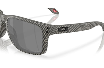 Image of Oakley Holbrook XL Sunglasses, Matte Grey Ink Fingerprint, PRIZM Black Polarized, PRIZM Black Polarized, OO9417-5059
