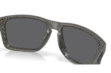 Image of Oakley Holbrook XL Sunglasses, Matte Grey Ink Fingerprint, PRIZM Black Polarized, PRIZM Black Polarized, OO9417-5059