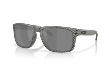 Image of Oakley Holbrook XL Sunglasses, Matte Grey Ink Fingerprint, PRIZM Black Polarized, PRIZM Black Polarized, OO9417-5059