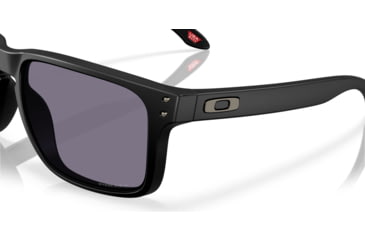 Image of Oakley Holbrook XXL Sunglasses, Matte Black, PRIZM Grey, PRIZM Grey, OO9487-0161