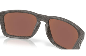 Image of Oakley Holbrook XXL Sunglasses, Woodgrain, PRIZM Deep Water Polarized, PRIZM Deep Water Polarized, OO9487-0461