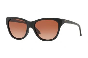 Image of Oakley HOLD OUT OO9357 Progressive Prescription Sunglasses OO9357-935701-55 - Lens Diameter 55 mm, Frame Color Matte Black