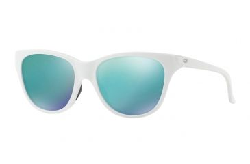Image of Oakley HOLD OUT OO9357 Progressive Prescription Sunglasses OO9357-935704-55 - Lens Diameter 55 mm, Frame Color Polished White