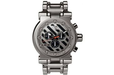 Image of Oakley Hollow Point Quartz Watch, Black Dial and Titanium Strap w/ Titanium Case 26-304