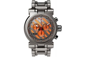 Image of Oakley Hollow Point Quartz Watch, Orange Dial and Titanium Strap w/ Titanium Case 10-047