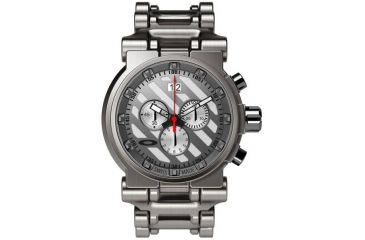 Image of Oakley Hollow Point Quartz Watch, White Dial and Titanium Strap w/ Titanium Case 10-046