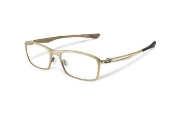 Image of Oakley Hollowpoint Mens Eyeglasses, White Gold Frame, 53mm OX5075-0453
