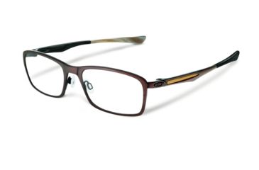 Image of Oakley HOLLOWPOINT OX5075 Prescription Eyeglasses 507503-53 - Antique Copper Frame, Clear Lenses