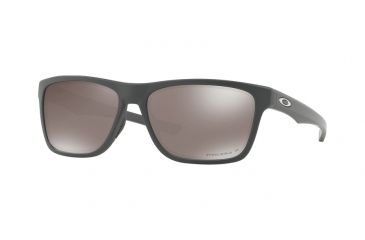 Image of Oakley HOLSTON OO9334 Prescription Sunglasses, 58mm, Matte Dark Grey, OO9334-933411-58-SV