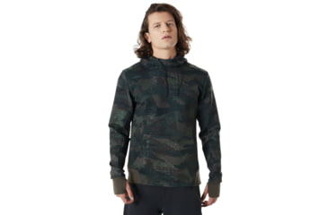 Image of Oakley Hooded Scuba Fleece - Mens, Camou, Extra Small, 461639-9A1-XS