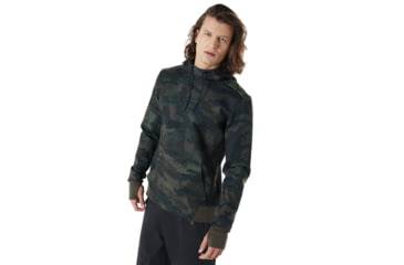 Image of Oakley Hooded Scuba Fleece - Mens, Camou, Extra Small, 461639-9A1-XS