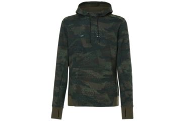 Image of Oakley Hooded Scuba Fleece - Mens, Camou, Extra Small, 461639-9A1-XS